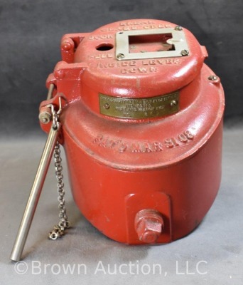 Cast Iron ADT Fire Alarm and Watch Box, Model #86223 - 4