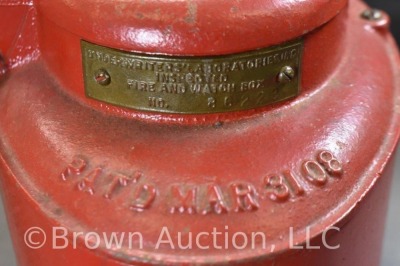 Cast Iron ADT Fire Alarm and Watch Box, Model #86223 - 5