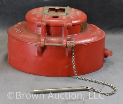 Cast Iron ADT Fire Alarm and Watch Box, Model #86223 - 8