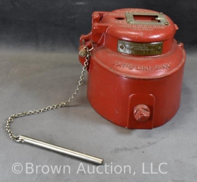 Cast Iron ADT Fire Alarm and Watch Box, Model #86223 - 9