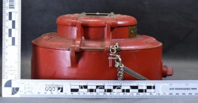 Cast Iron ADT Fire Alarm and Watch Box, Model #86223 - 13