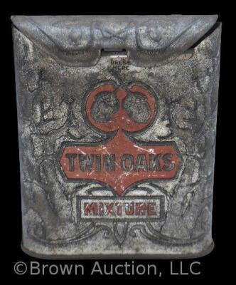 Twin Oaks Mixture pocket tobacco tin