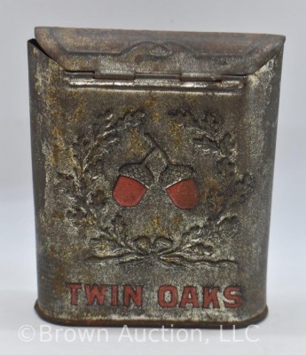 Twin Oaks Mixture pocket tobacco tin - 3