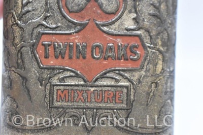 Twin Oaks Mixture pocket tobacco tin - 7