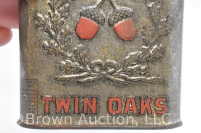 Twin Oaks Mixture pocket tobacco tin - 9