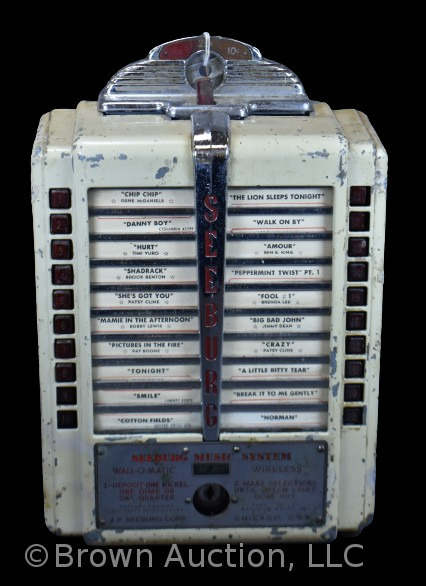 Seeburg Music System "Wall-O-Matic" jukebox