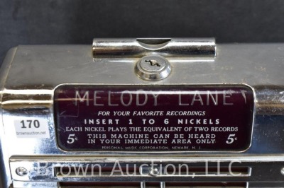 1940's Melody Lane Phonette 5 cent wall mount diner table speaker - 3