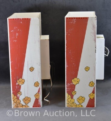 (2) Popcorn Box theater wall sconces (from Orlando Disney Theater remodel) - 2