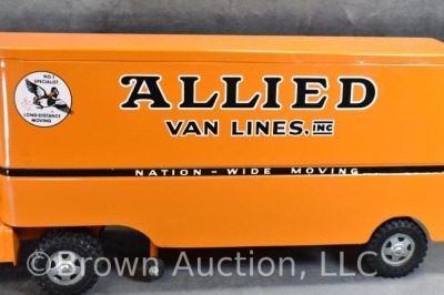 1960 Tonka Allied Van Lines mover truck, 24"l - 4