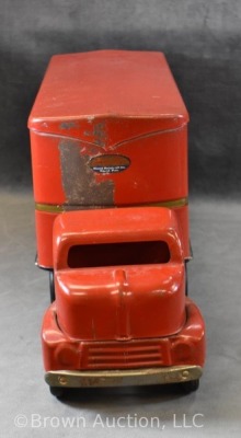 1950-52 "Tonka Toy Transport" truck, 22"l - 3