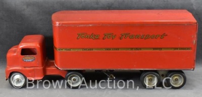 1950-52 "Tonka Toy Transport" truck, 22"l - 4