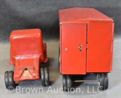 1950-52 "Tonka Toy Transport" truck, 22"l - 5