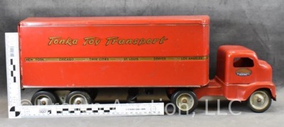 1950-52 "Tonka Toy Transport" truck, 22"l - 10