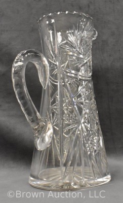 American Brilliant Cut Glass 12" pitcher - 3