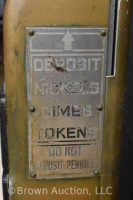 Johnson Fare Box Co. free standing meter (trolley or bus?) - 9