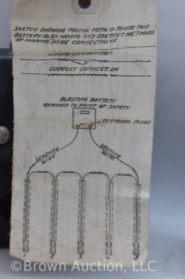 (2) Atlas Blasting Galvanometers in leather cases - 8