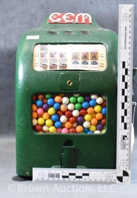 1936 GEM Trade Stimulator/ ball gum vendor/ cigarette theme - 10