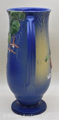 Roseville Fuchsia 903-12" vase, blue - 4