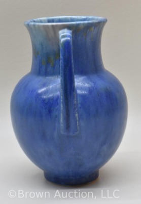 Roseville Tourmaline 679-6" vase, blue semi-gloss glaze - 2