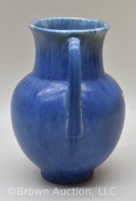 Roseville Tourmaline 679-6" vase, blue semi-gloss glaze - 4