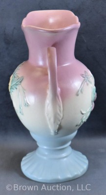 Hull Wildflower W-14-10.5" vase, pink/ blue - 2