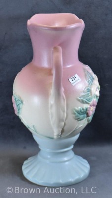 Hull Wildflower W-14-10.5" vase, pink/ blue - 4