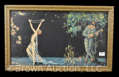 1920's "The Love Serenade" print by Marigold Tsanya