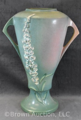 Roseville Foxglove 55-16" vase, green - 3