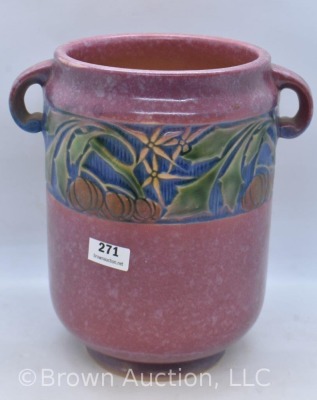 Roseville Baneda 610-7" vase, pink