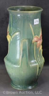 Roseville Zephyr Lily 138-10" vase, green - 4