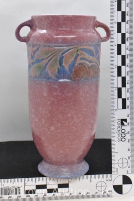 Roseville Baneda 590-7" vase, pink - 3