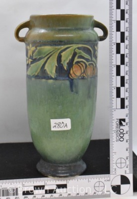 Roseville Baneda 590-7" vase, green - 3