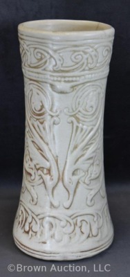 Mrkd. Weller Ivory 10" vase