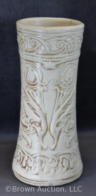 Mrkd. Weller Ivory 10" vase - 2