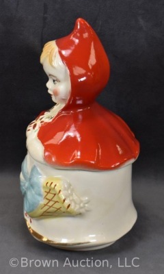 Hull Little Red Riding Hood dresser/ grease jar - 2