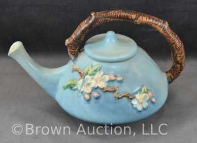 Roseville Apple Blossom 371 3 pc. tea set, blue - 4