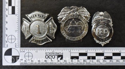 (5) Badges incl. Fire Dept., Post Office, etc. - 17