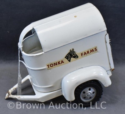 1958-61 Tonka Farms 2-Horse Trailer - 3