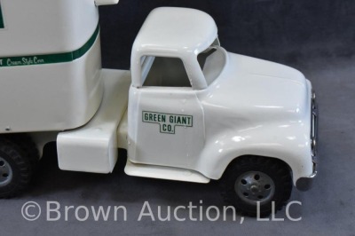 1954-56 Tonka Green Giant truck with reefer trailer - 2