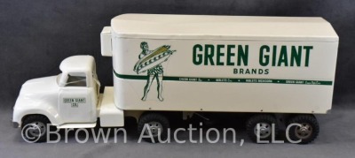 1954-56 Tonka Green Giant truck with reefer trailer - 8