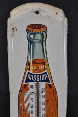 Advertising thermometer - Mission of California - 2