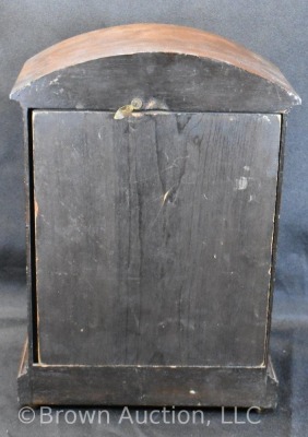 Wooden mantel clock, unknown maker - 3