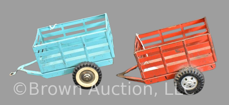 (2) Tonka stake trailers