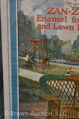 Advertising poster - Zan-Z-Lac Enamel for Porch and Lawn Furniture - 4