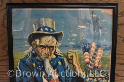 WWI US Gov't. Bond poster - 1917 2nd Liberty Loan of - 2