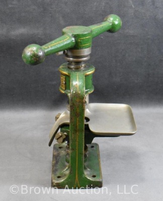 A-frame screw/ fly press machine, 8" tall - 2