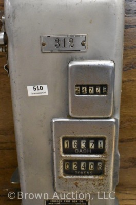 Johnson trolley or bus Fare Box Co. - 6