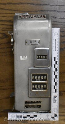 Johnson trolley or bus Fare Box Co. - 9