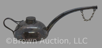 Oil lamp filler, mrkd. Wilson and Gill