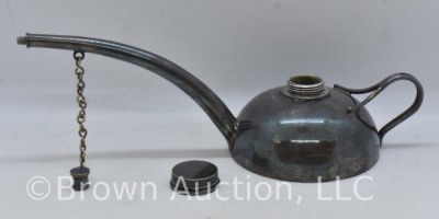 Oil lamp filler, mrkd. Wilson and Gill - 7